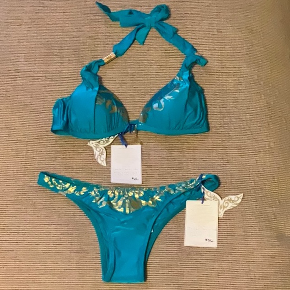 Lisa Blue TEMPLE DANCER bikini - Jade (#34)
